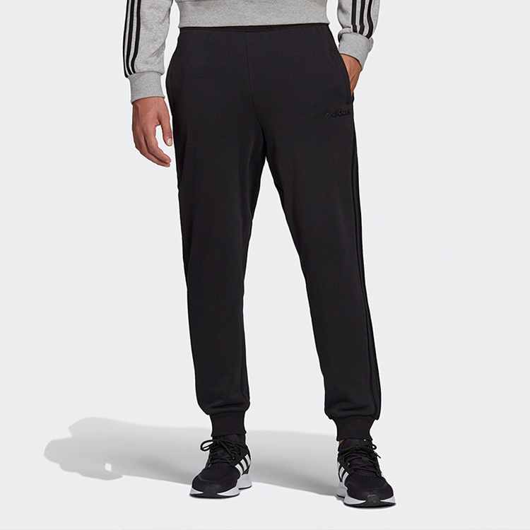 Мужские штаны adidas E 3S T PNT FT (черные) — фото 3