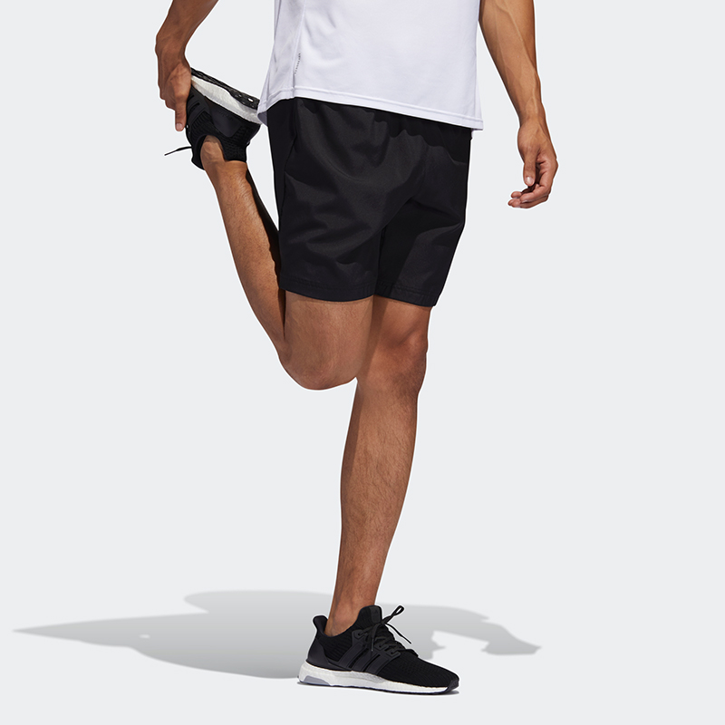 Мужские шорты adidas RUN IT 3S SHORT (черные) — фото 6