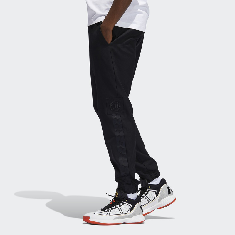 Мужские штаны adidas ROSE WVN PANT (черные) — фото 6