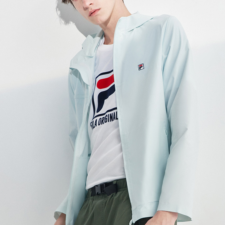 Мужские куртка Fila (мятно-зеленый) — фото 4