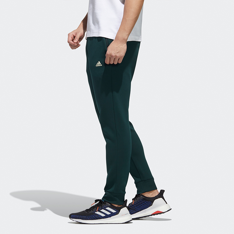 Мужские штаны adidas WJ PT KN SWT (темно-зеленые) — фото 5