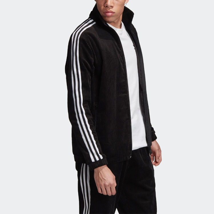 Мужская куртка adidas originals Cord (черная) — фото 6