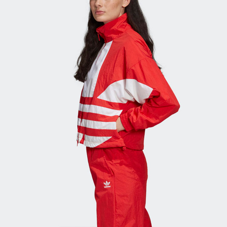 Женская куртка adidas originals (красная) — фото 6