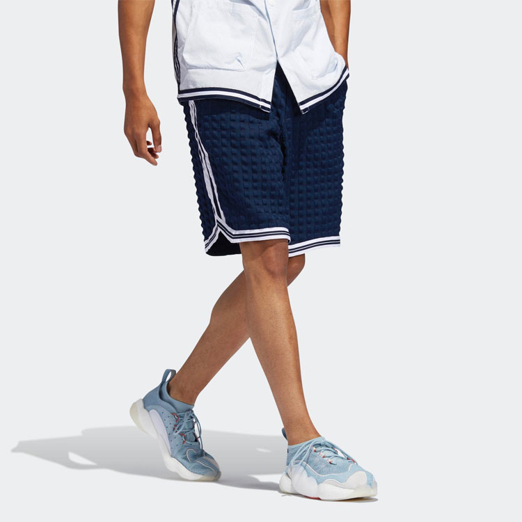 Мужские шорты adidas originals Checkered Short (синие) — фото 6