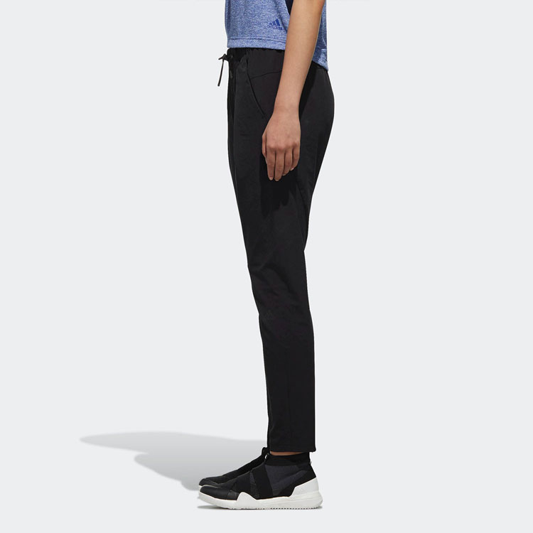 Женские штаны adidas Wo Out Warm Pt (черные) — фото 6