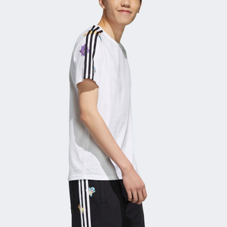 Мужские футболка adidas neo x POKÉMON T (белый) — фото 6