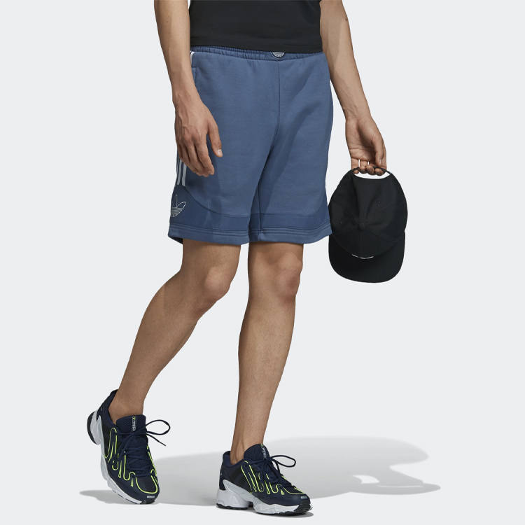Мужские шорты adidas originals (синие) — фото 5