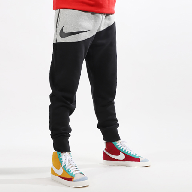 Мужские штаны Nike (черно-серые) — фото 4