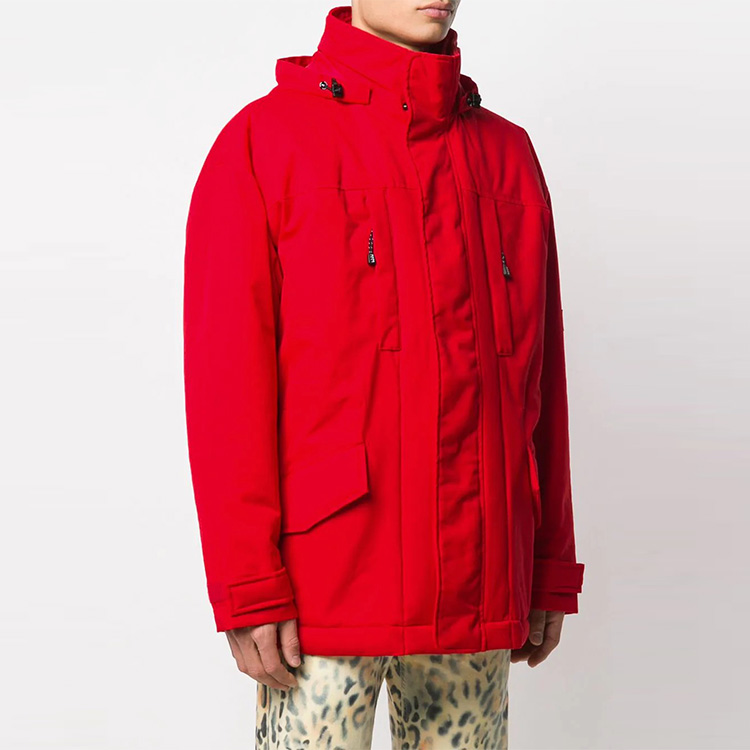 Мужская куртка Martine rose FW21 (красный) — фото 4