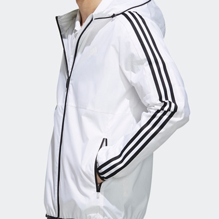 Мужская куртка adidas (белая) — фото 5