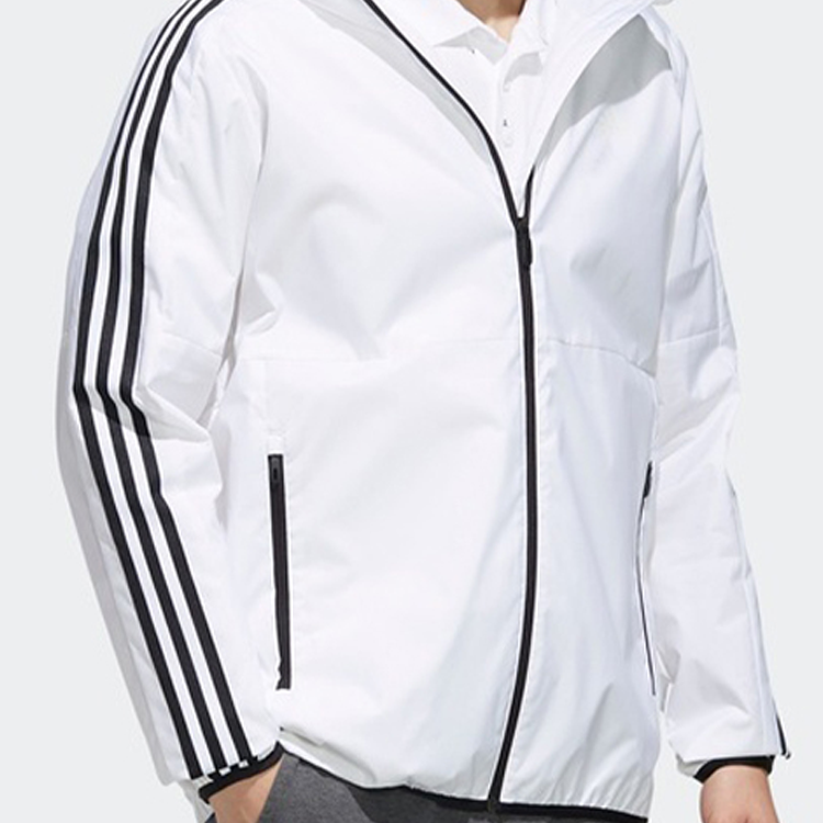 Мужская куртка adidas (белая) — фото 6