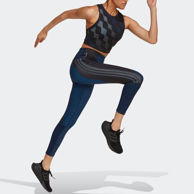 Adidas X Marimekko Adidas X Marimekko Sports Pants Women’s Navy Blue Moderate