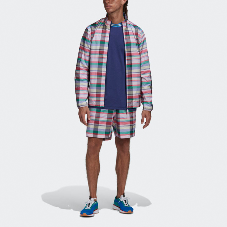 Мужские шорты adidas (красные) — фото 5