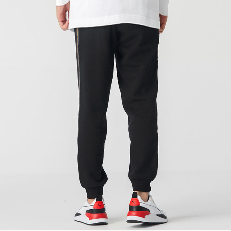 Мужские штаны PUMA Metallic Nights Tape (черные) — фото 4
