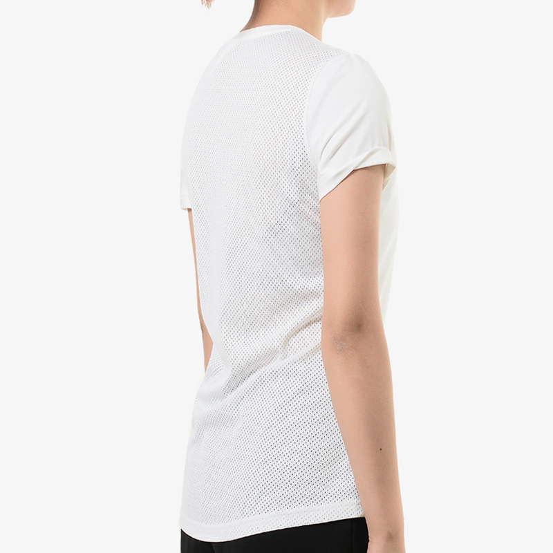 Женская футболка adidas Slim Fit (белая) — фото 5