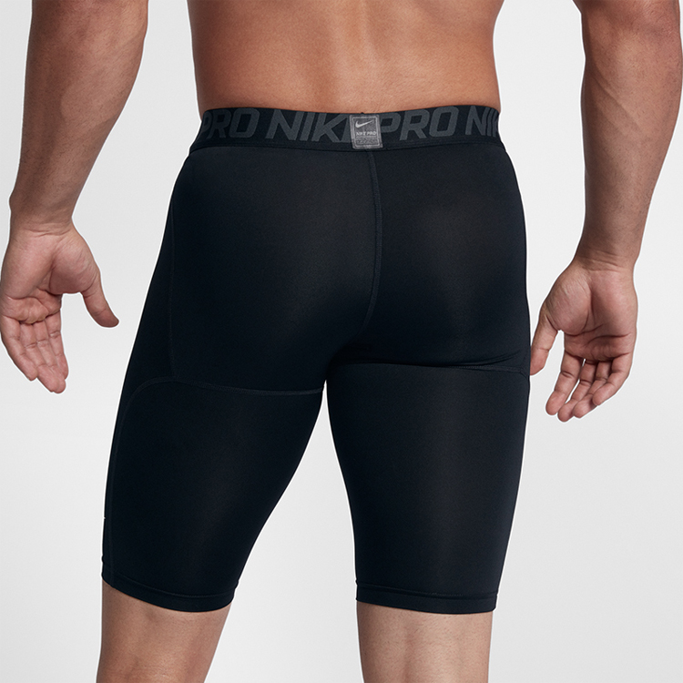 Мужские шорты Nike Pro 6" (черные) — фото 5