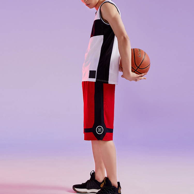 Li Ning Basketball Shorts Men’s Bull Red