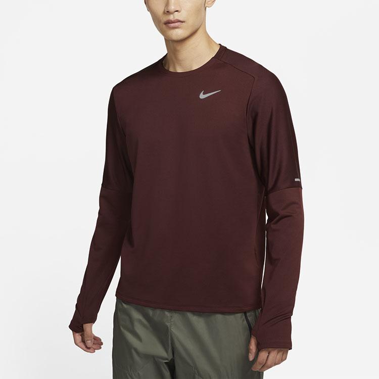 Nike Running T Shirt Men’s Maroon