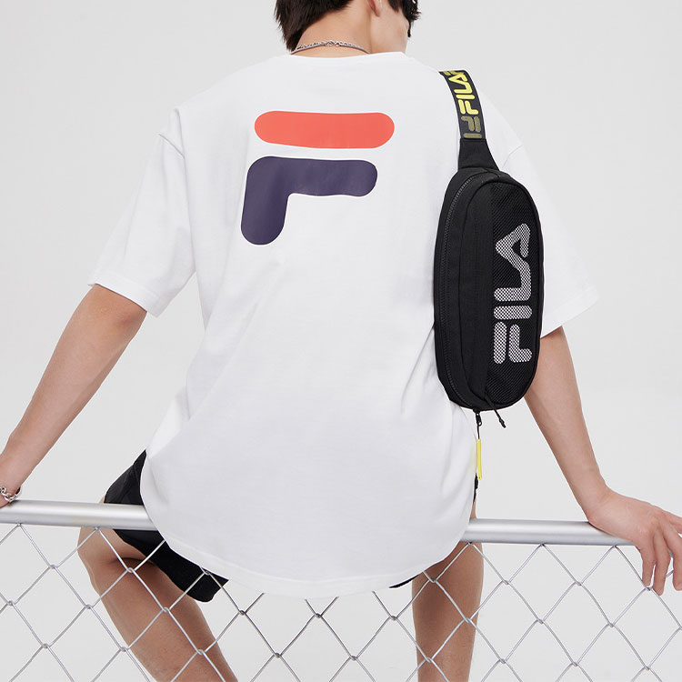 Футболка Fila FUSION (белая) — фото 9