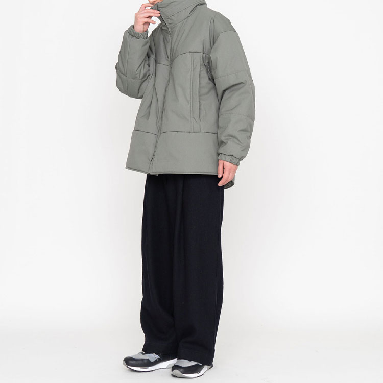 Куртка nanamica Insulation Jacket (черная) — фото 10