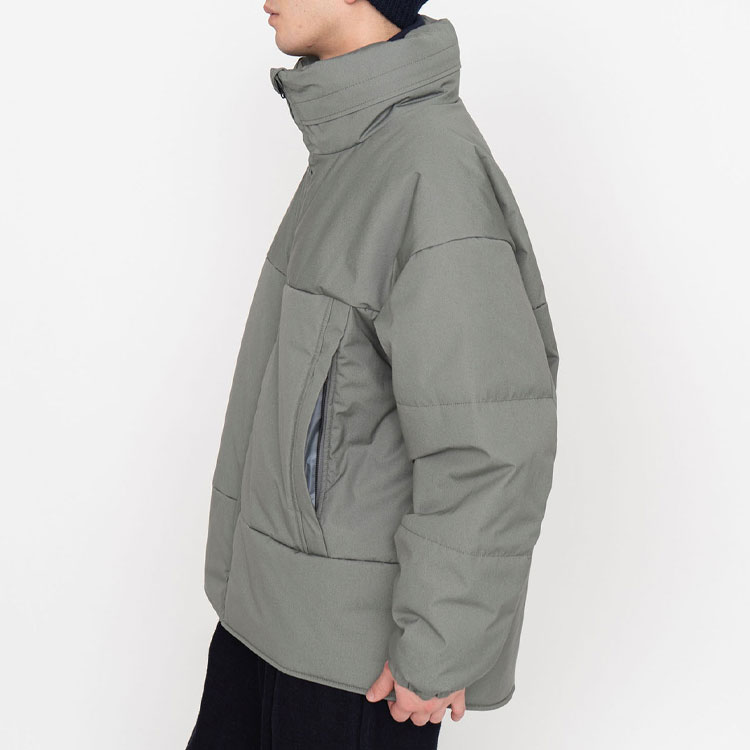 Куртка nanamica Insulation Jacket (черная) — фото 11