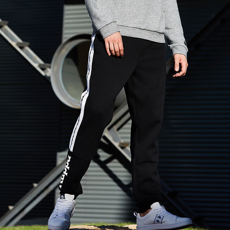 Мужские штаны Kappa Casual Pants (черные) — фото 9