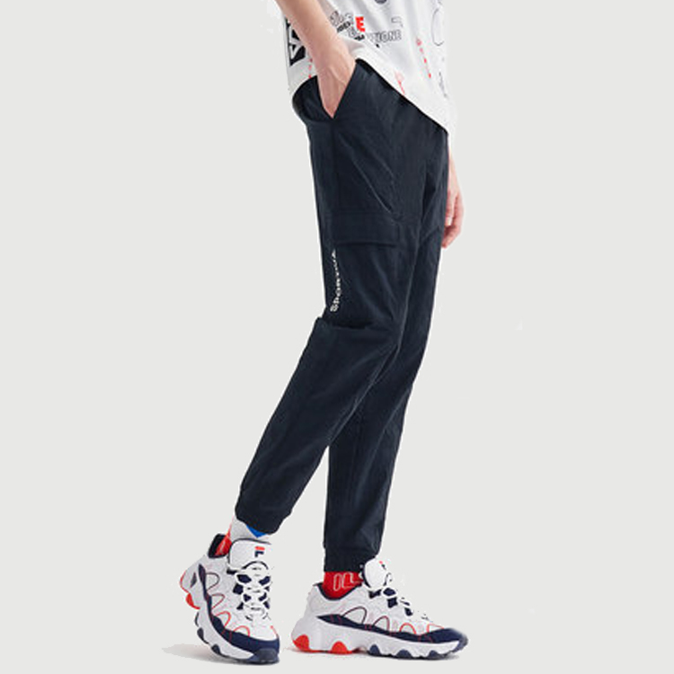 Мужские штаны Fila Logo (синие) — фото 5