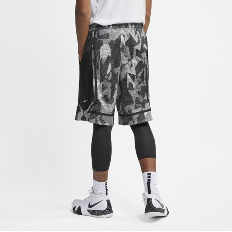 Мужские штаны Nike Camo Shorts (серый камуфляж) — фото 5