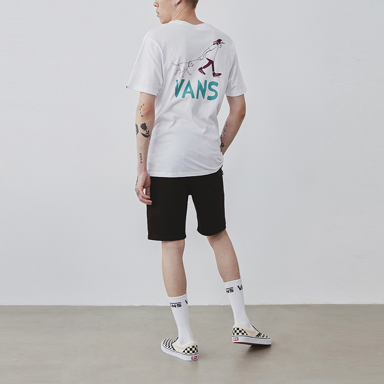 Мужская футболка Vans TEE (черная) — фото 4