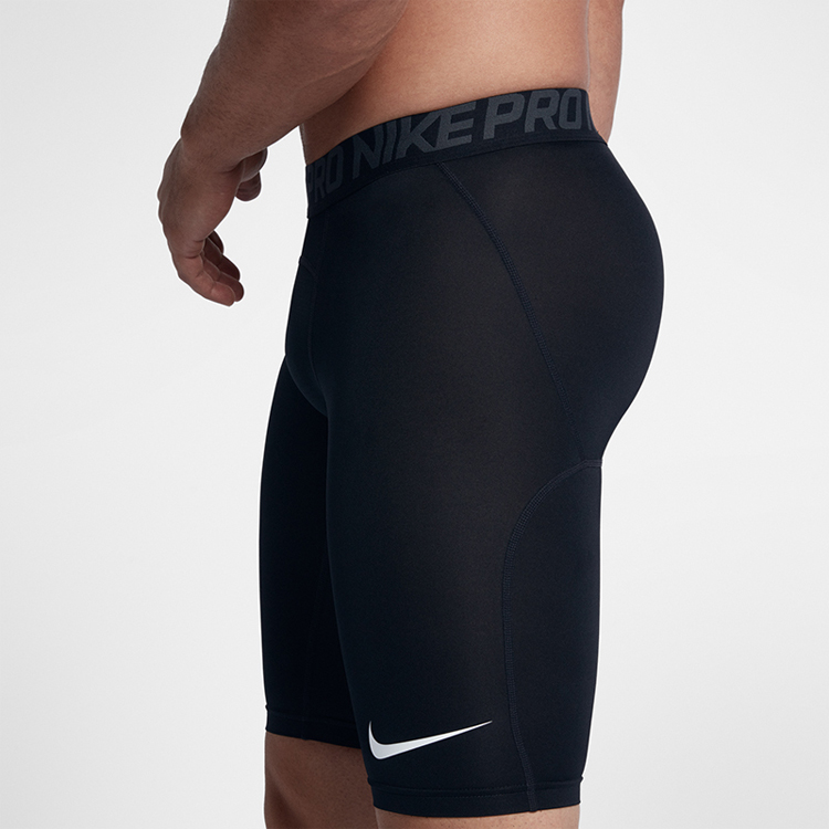 Мужские шорты Nike Pro 6" (черные) — фото 6