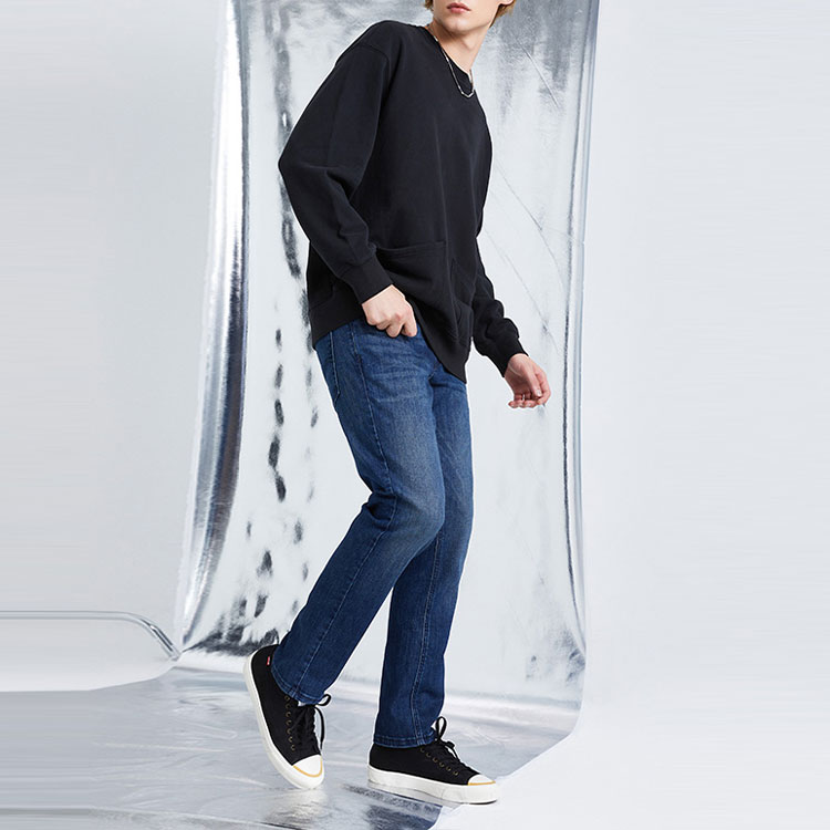 Джинсы Levi's облегающие синие 28/32