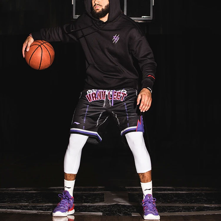 Li Ning Sports Basketball Collection Basketball Shorts Men’s Black