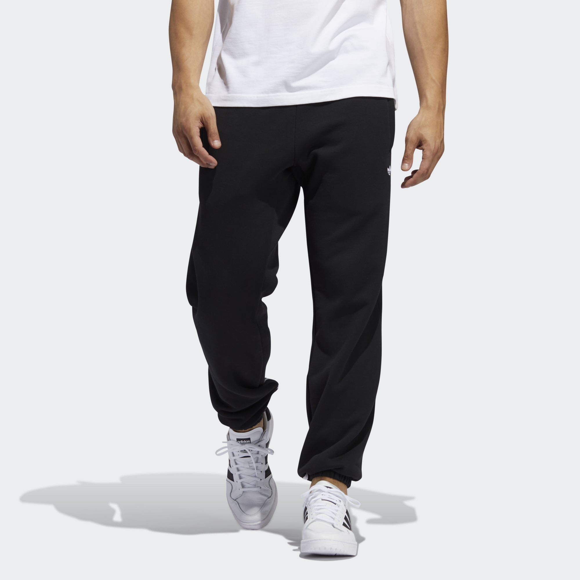 Мужские штаны adidas originals 3 Stripe Wrap (черные) — фото 3