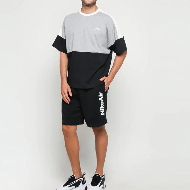 Мужские шорты Nike Air Fleece (черные) — фото 5