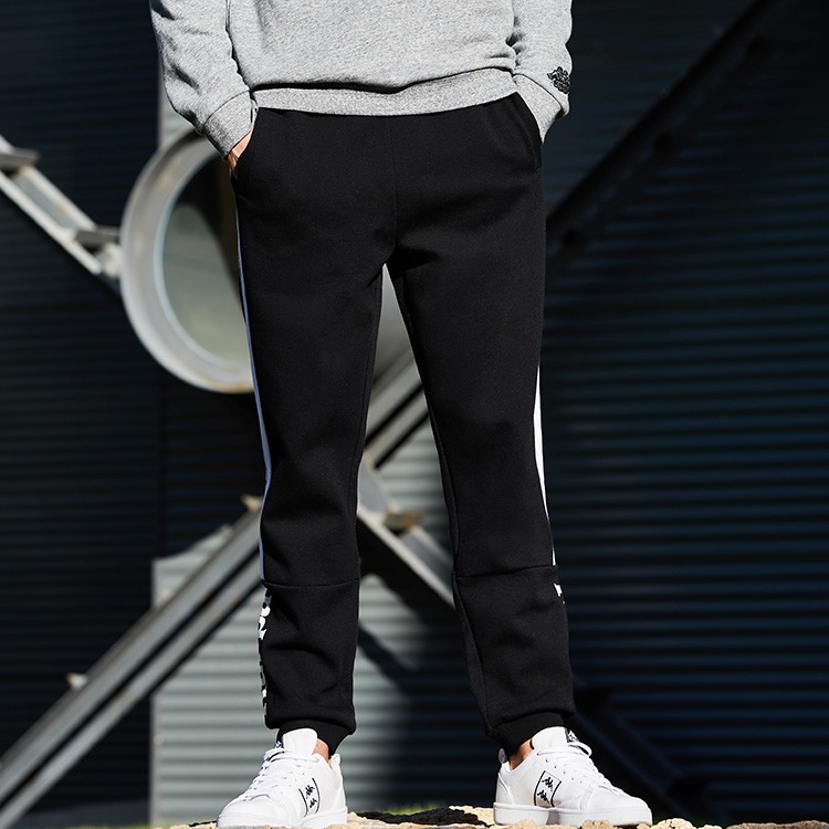 Мужские штаны Kappa Casual Pants (черные) — фото 10