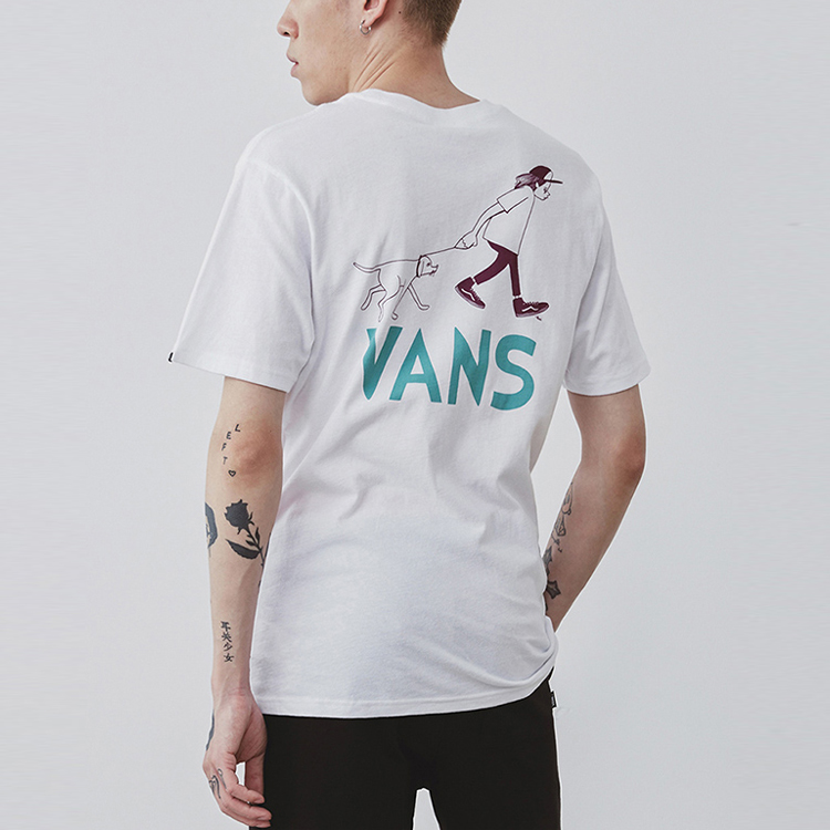 Мужская футболка Vans TEE (черная) — фото 6