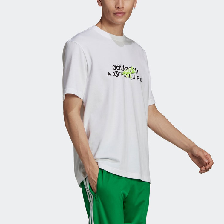 Мужская футболка adidas originals (белый) — фото 4