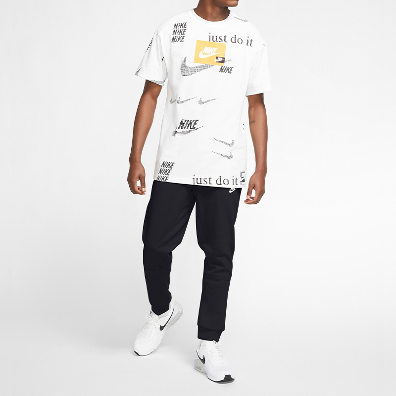 Мужские штаны Nike Sportswear Modern Joggers (черные) — фото 5