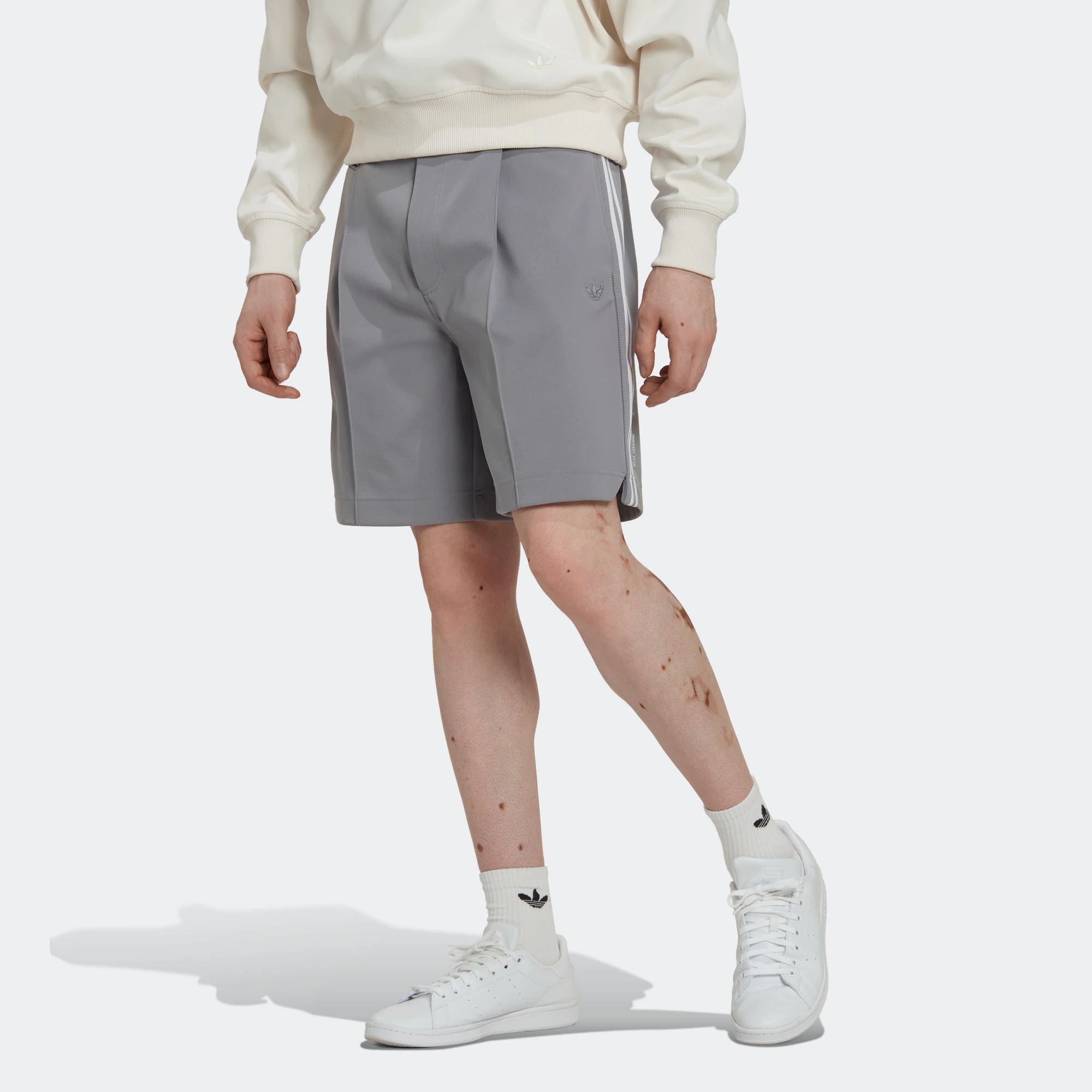 Adidas Originals Blue Version Collection Shorts Men’s Light Gray