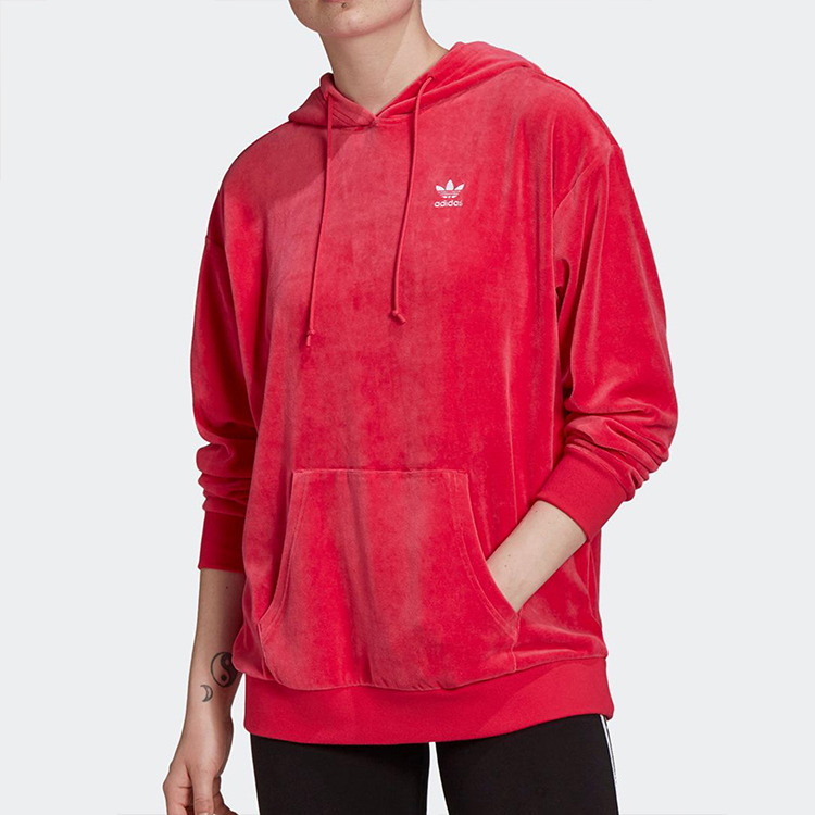 Женская худи adidas originals (розовый) — фото 3