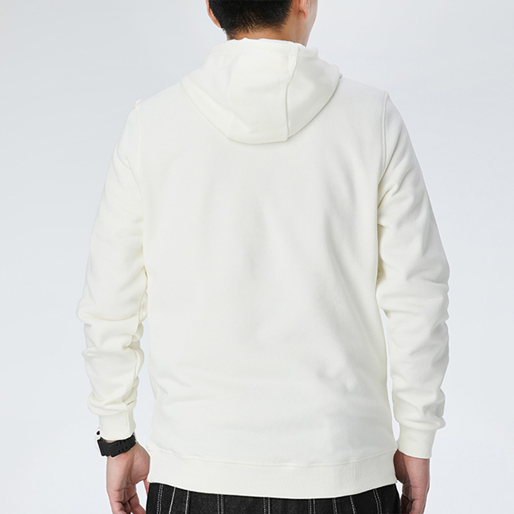 Мужское худи adidas neo M C+ HDY (молочно-белое) — фото 4