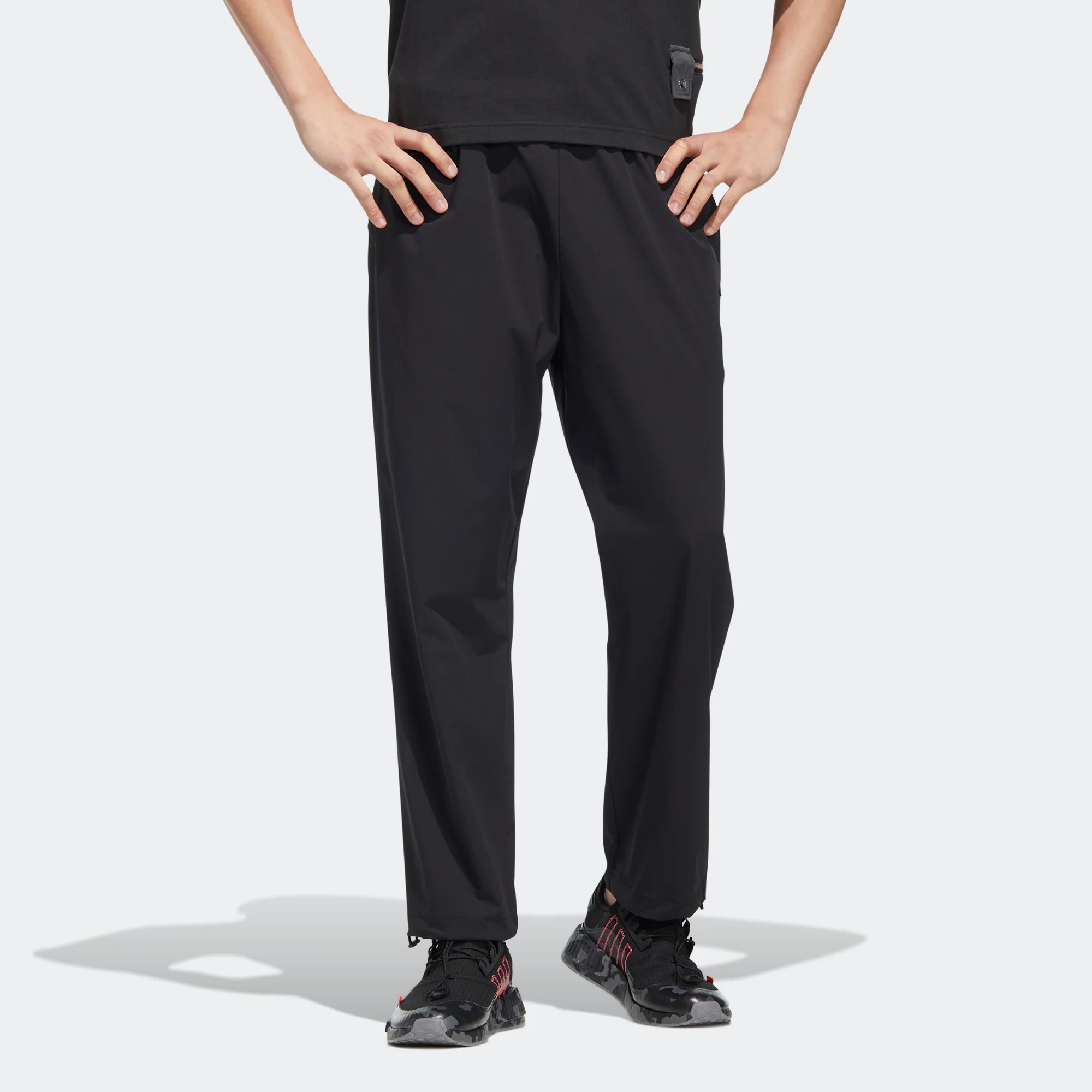 Adidas Originals Sports Pants Men’s Black Moderate