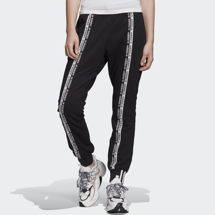 Женские штаны adidas originals (черные) — фото 5