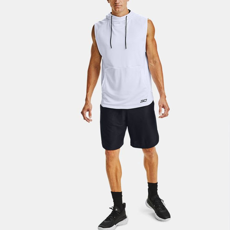 Мужская футболка Under Armour UA SC30 (белый) — фото 4