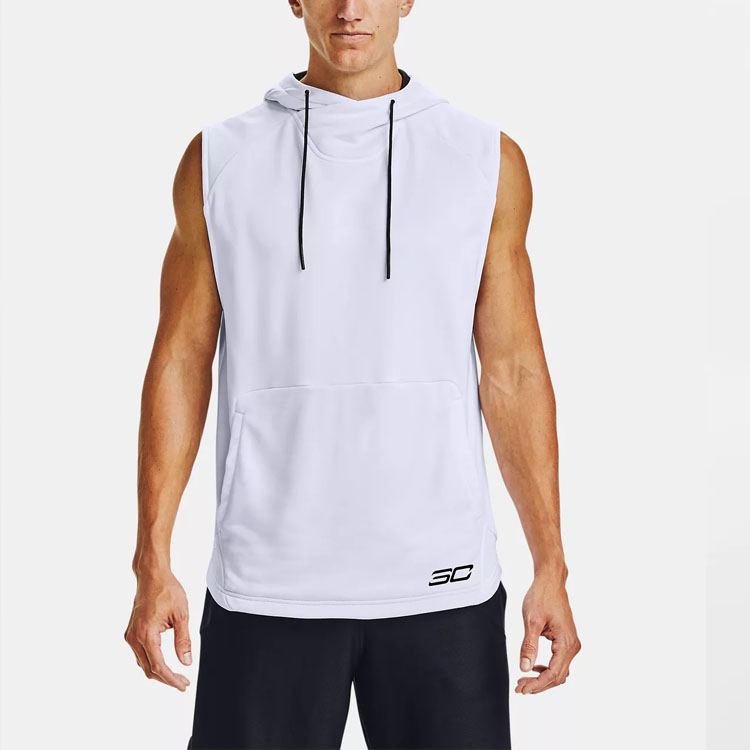 Мужская футболка Under Armour UA SC30 (белый) — фото 3