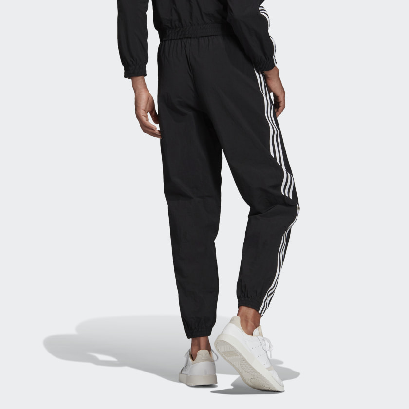 Женские спортивные штаны adidas originals Logo (черные) — фото 5