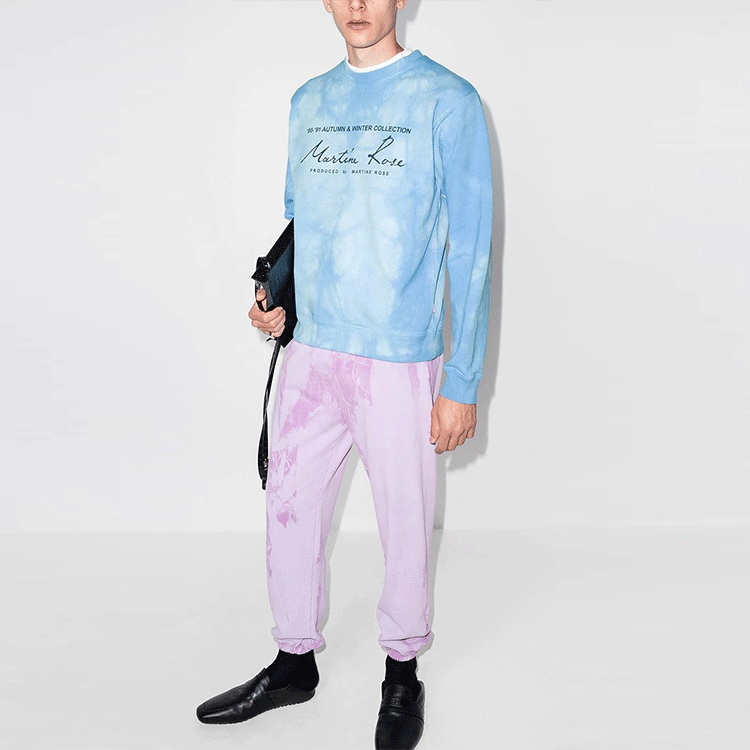 Свитшот Martine rose FW21 (синий) — фото 3