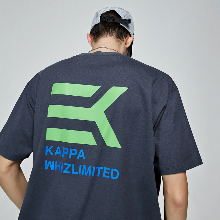 Мужская футболка Kappa x T (черный) — фото 10