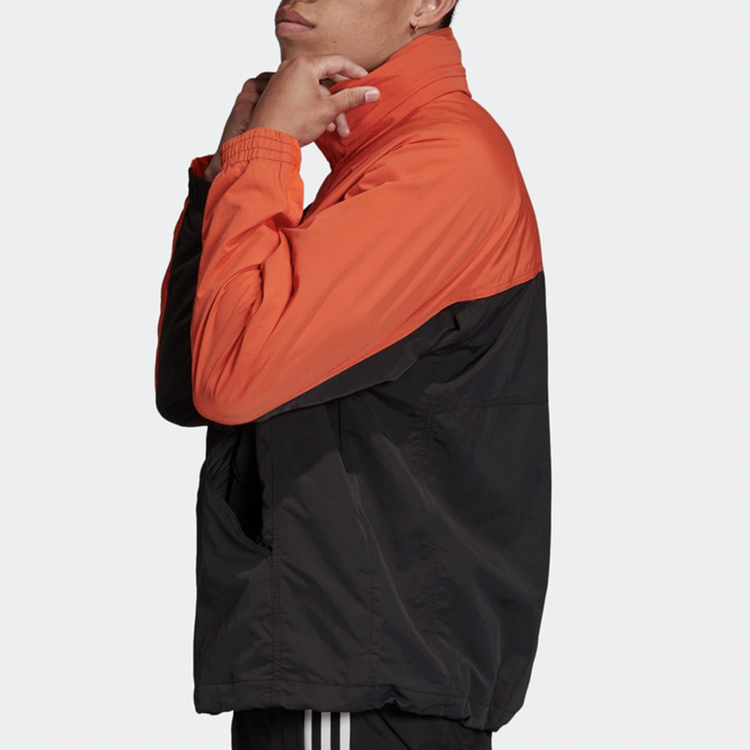 Мужская куртка adidas originals (черно-янтарная) — фото 2