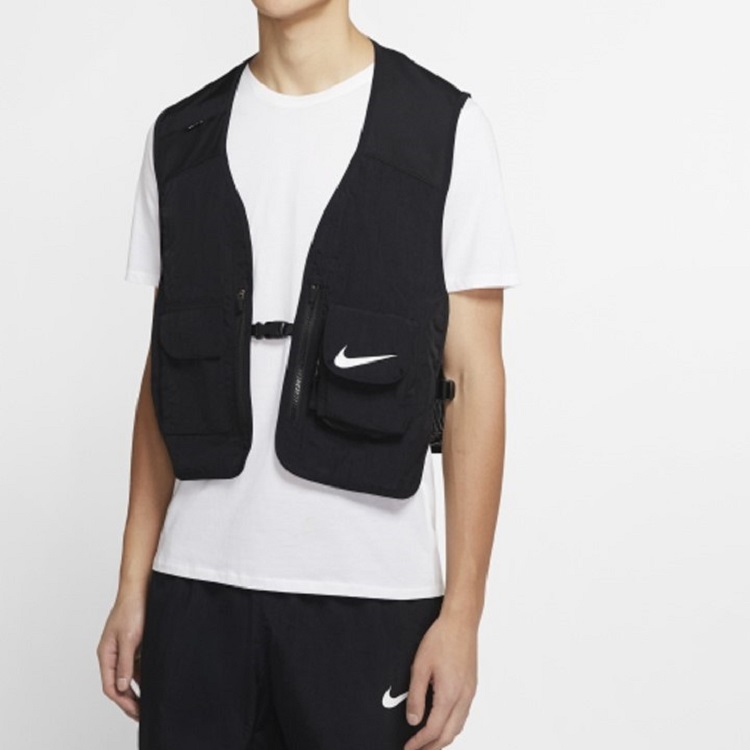 Мужские жилет Nike F.C. (черный) — фото 3